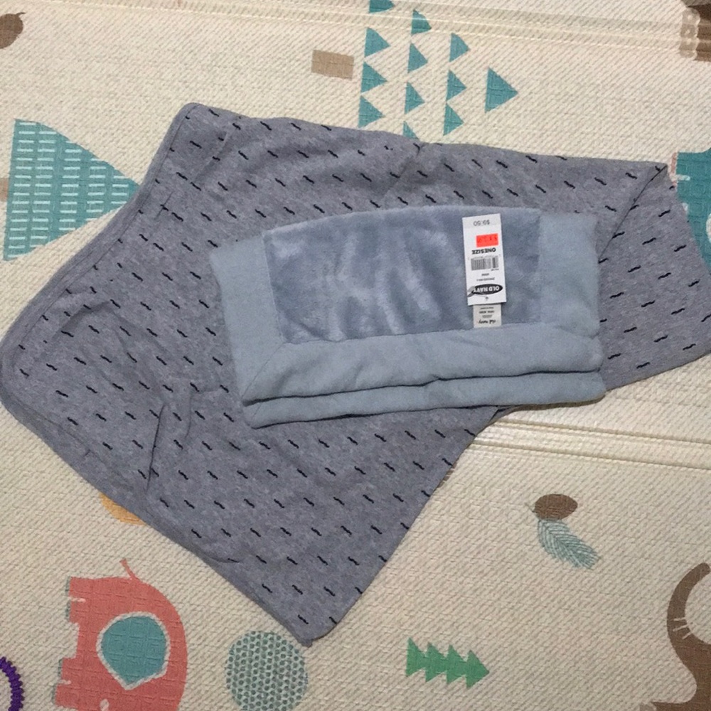 Mustache blanket and soft little lovey
